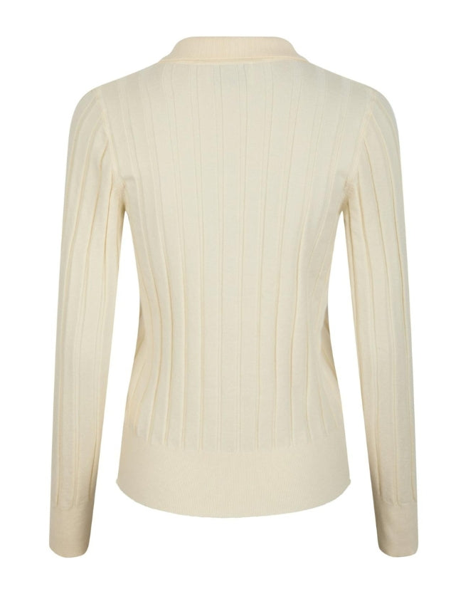 164579 Rio Solid Knit Cardigan_Light Yellow_Packshot_1