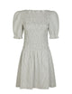 164797 Polkis Small Check Dress_Creme_Packshot_0
