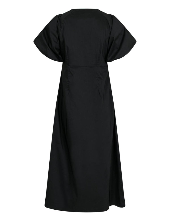 160660 Illana Poplin Dress_Black_Packshot_1