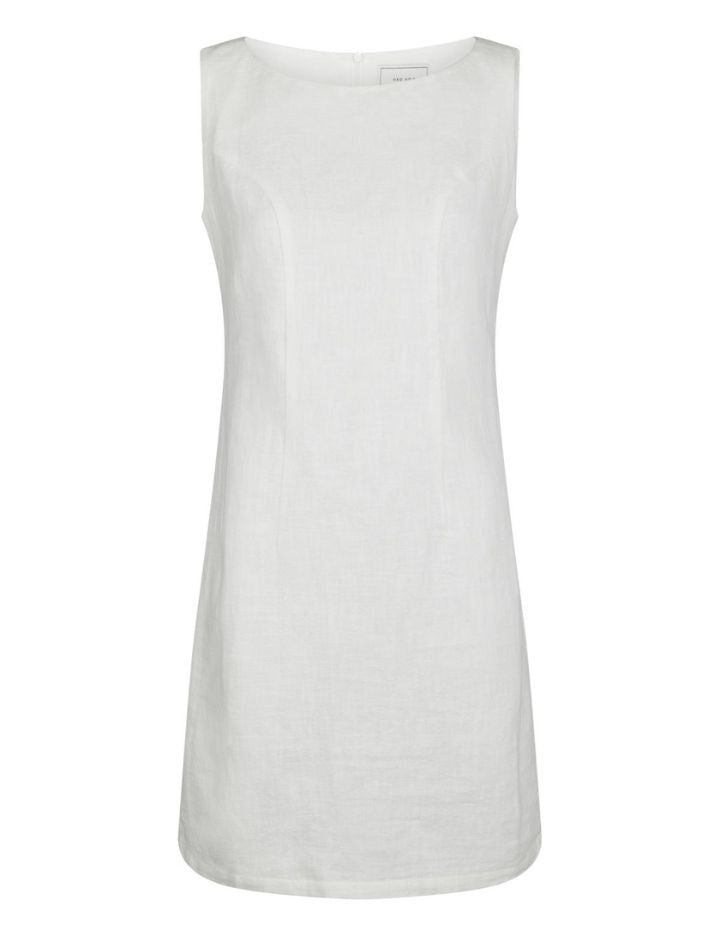 162899 Bruna Ramie Dress_Off White_Packshot_0