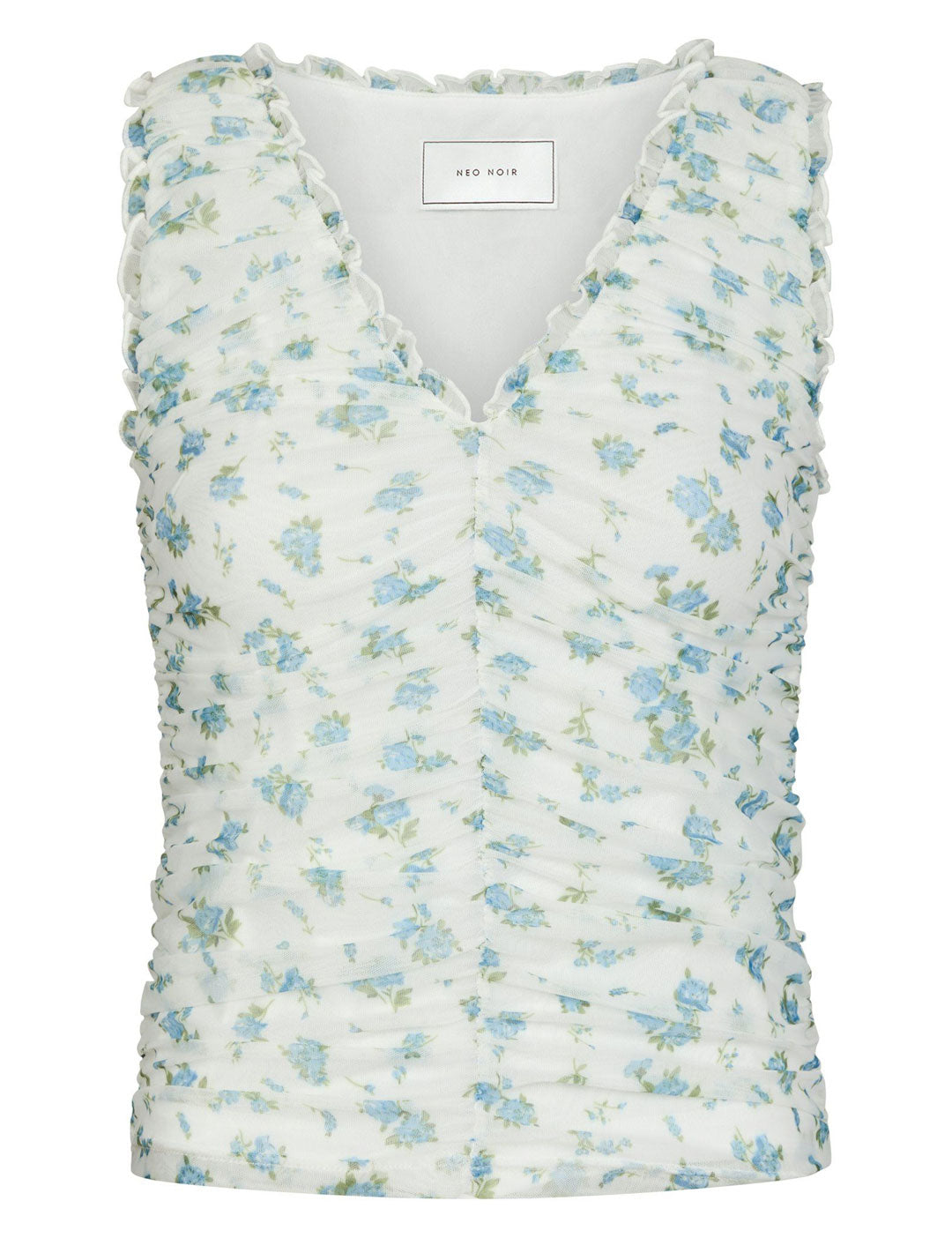 165659 Nicolla Mesh Botanical Top_Light Blue_Packshot_0