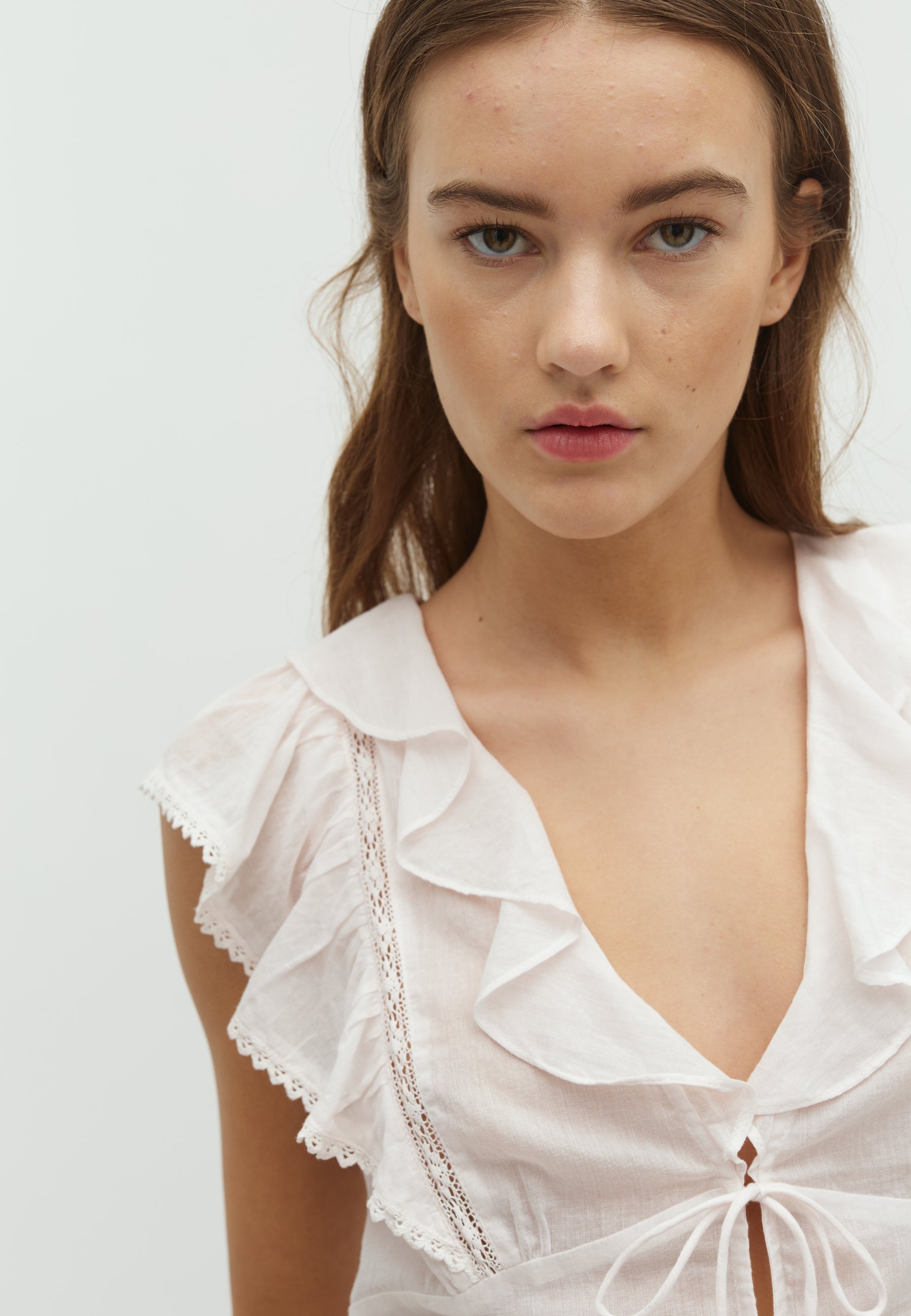 166234 Petali S Voile Top_Light pink_Model_1