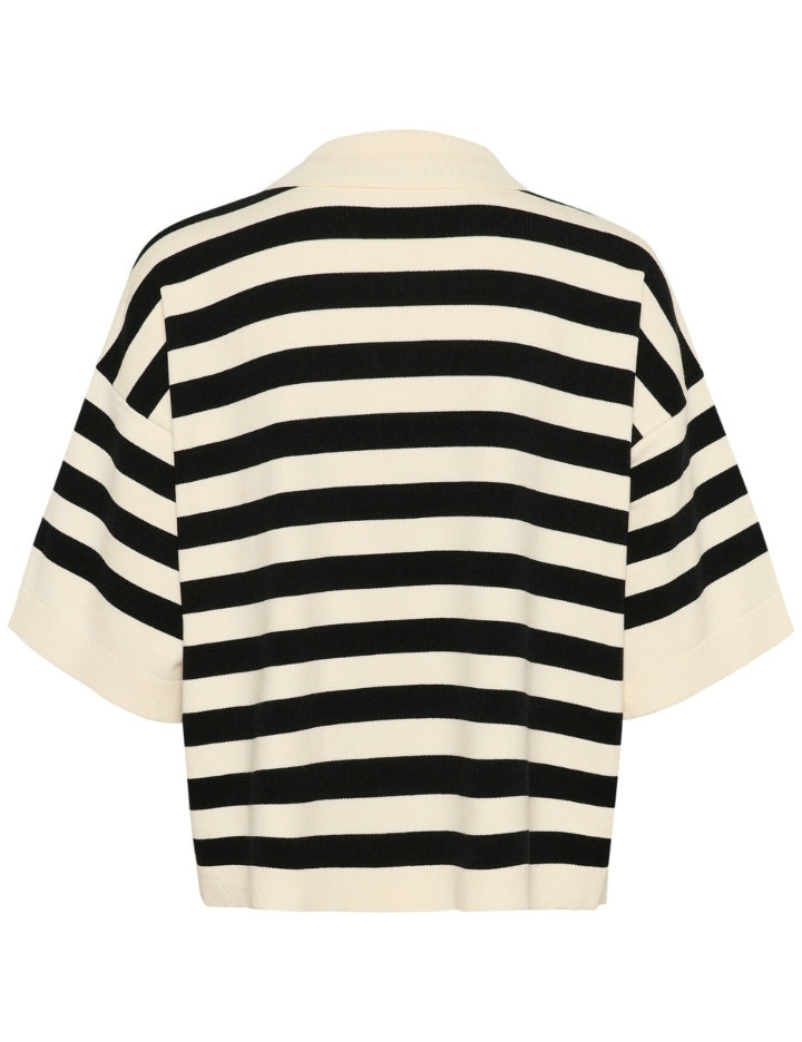 10910128 GZalli pullover_Black/Ivory striped_Packshot_1