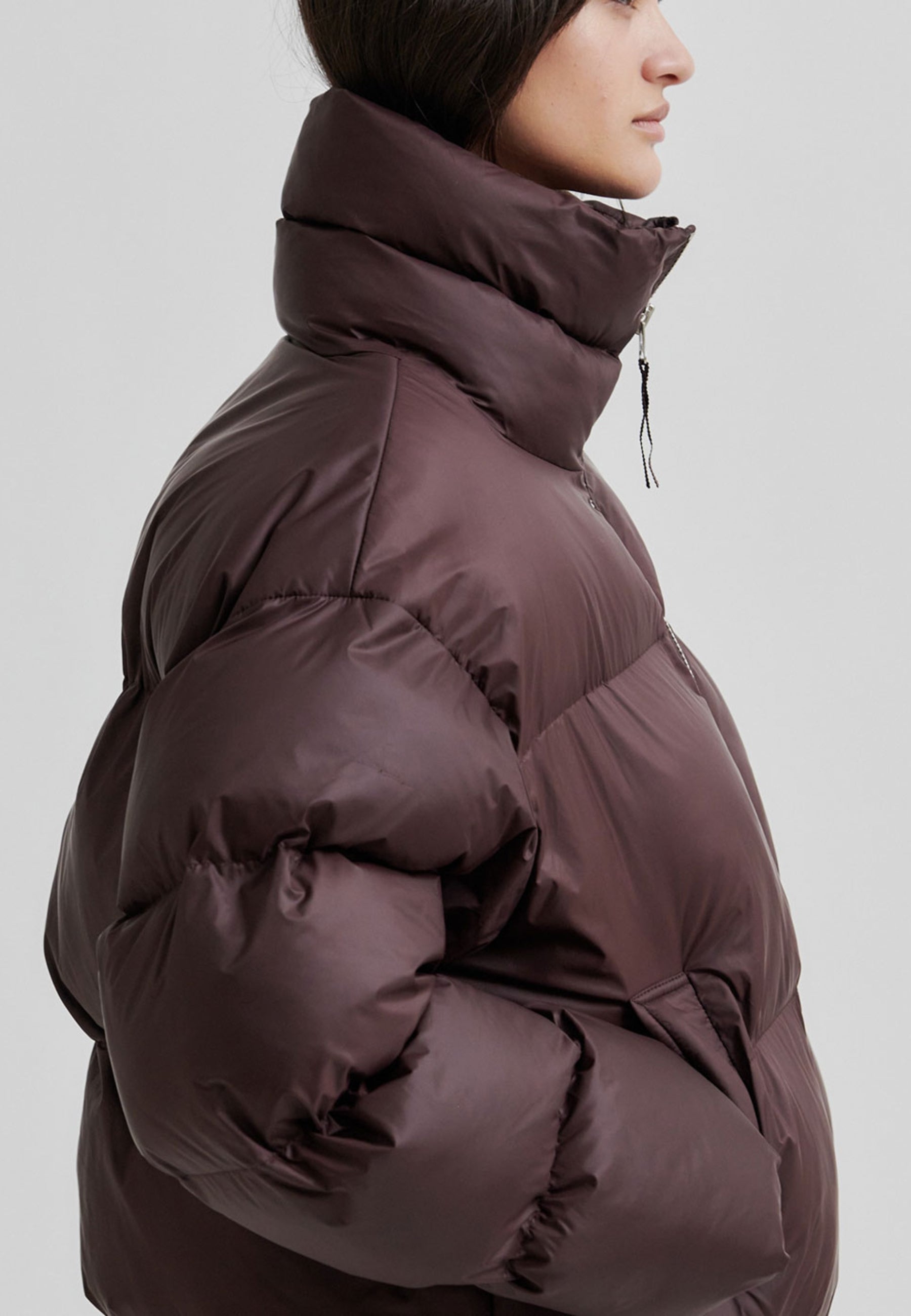 59951 Riya Puffer Jacket_Chocolate Plum_Model_4