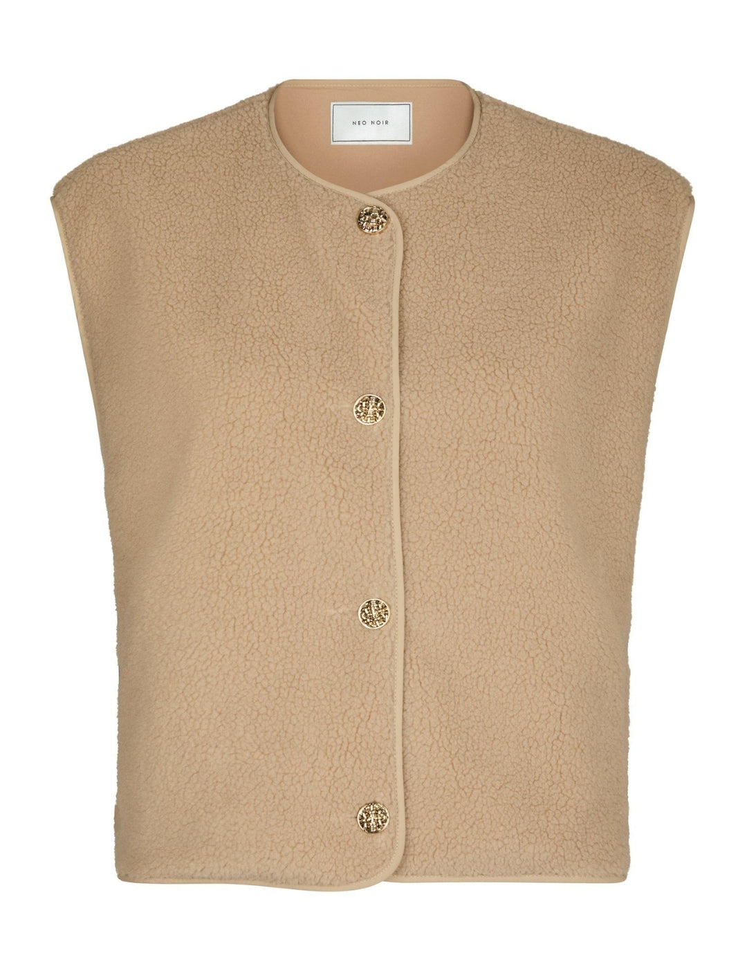 164594 Mariko Teddy Vest_SAND_Packshot_0