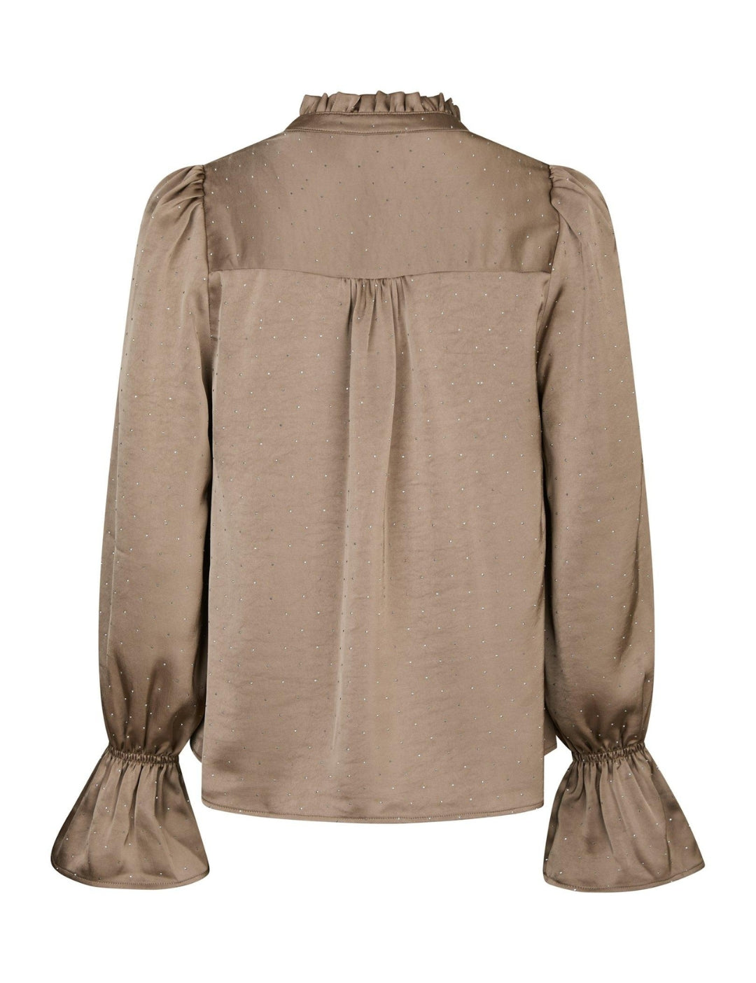 166578 Amara Heavy Sateen Bedaz Blouse_Dark Taupe_Packshot_1