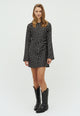 167455 Tumari Dot Dress_Black_Model_0