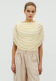 167447 Bottuna Drapy Mesh Top_Butter Yellow_Model_0