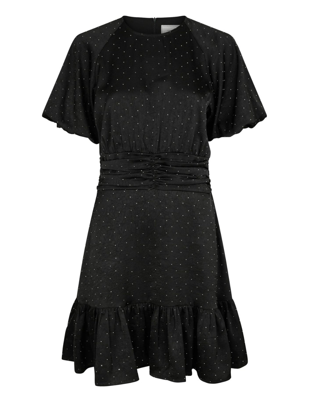 166813 Sulli Bedazzled Dress_Black_Packshot_0