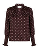 167161 Camisa Dot Blouse_Burgundy_Packshot_0