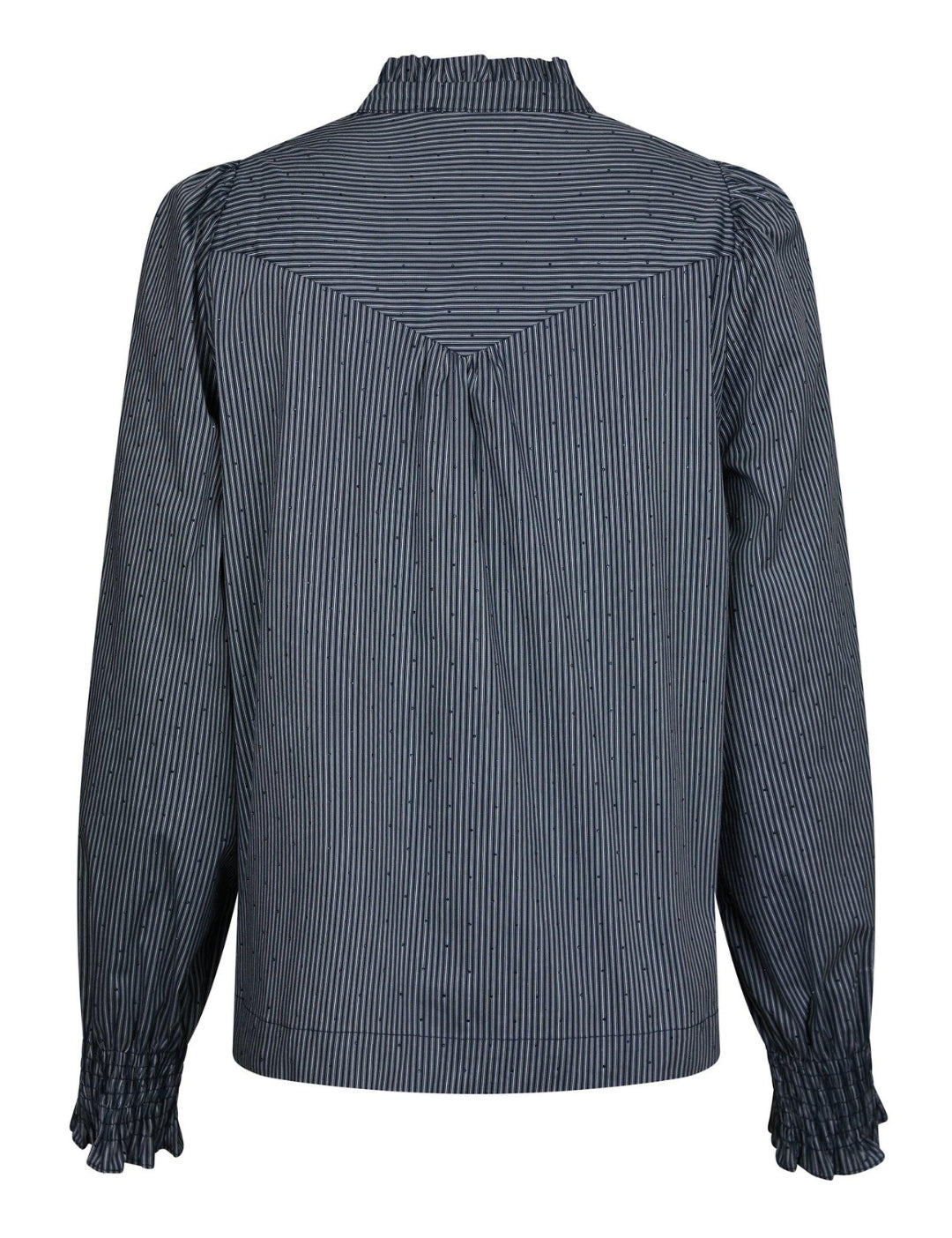 167292 Astrida Stripe Stone Blouse_Navy_Packshot_1