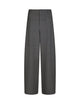 168647 Lassie Structure Pants_DARK GREY MELANGE_Packshot_0