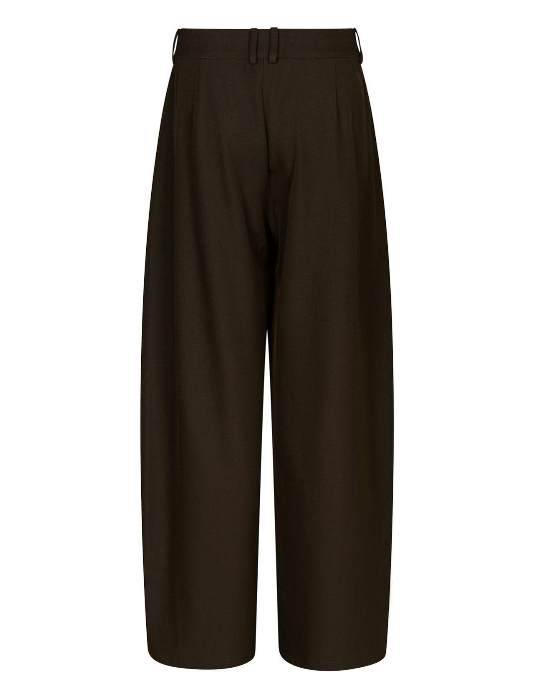 168522 Essiall Structure Pants_Dark brown_Packshot_1