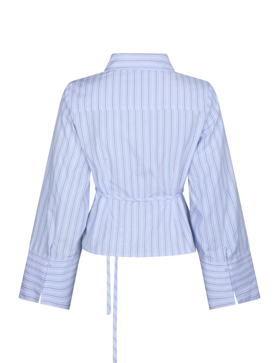 168388 Clarida Double Stripe Shirt_Light Blue_Packshot_1