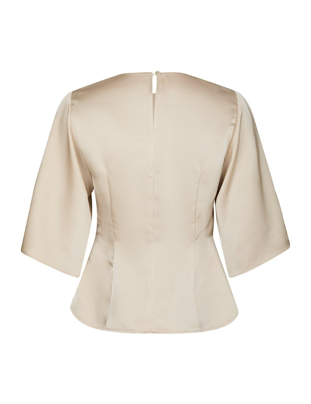 168002 Remana Heavy Sateen Blouse_Champagne_Packshot_1