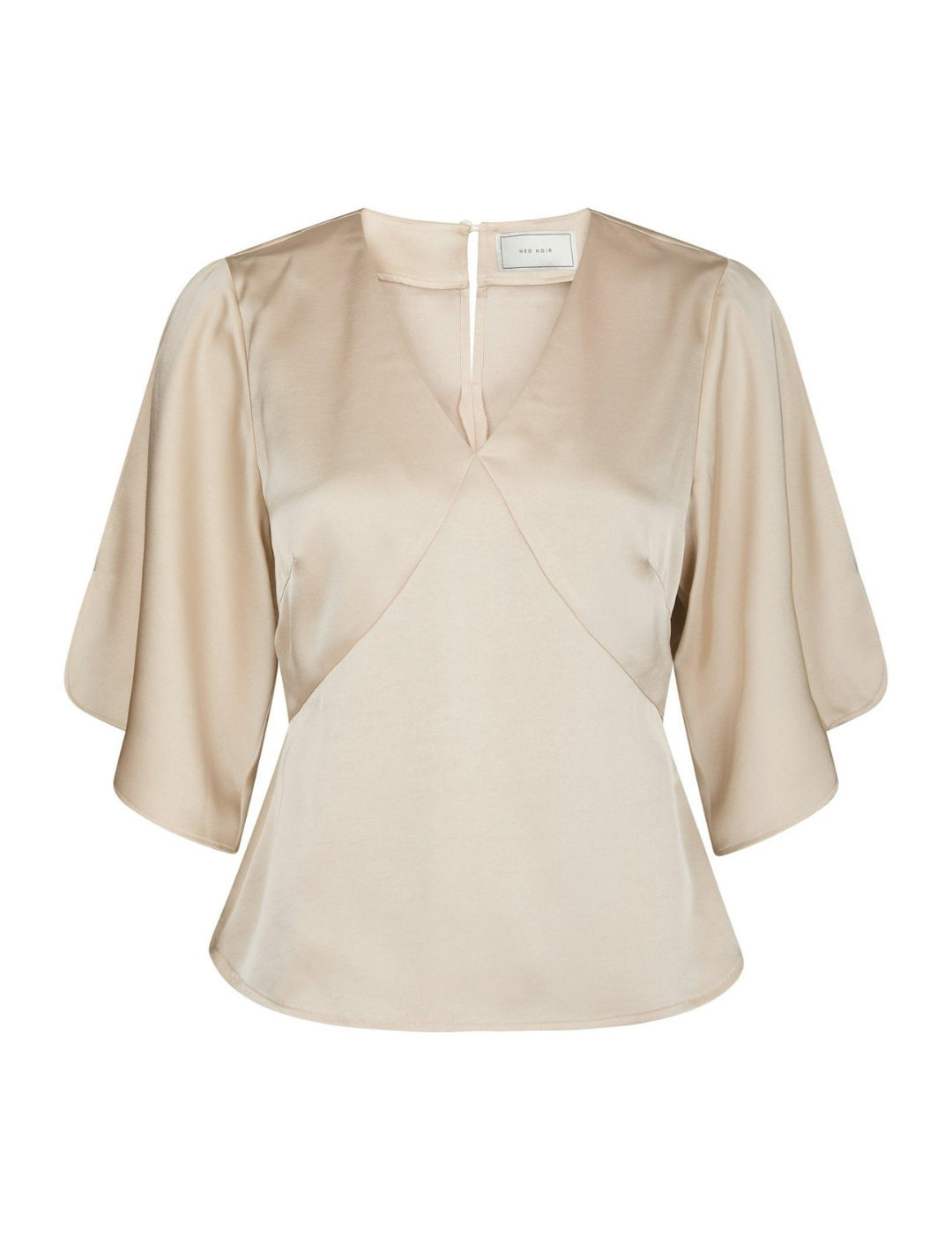 168002 Remana Heavy Sateen Blouse_Champagne_Packshot_0