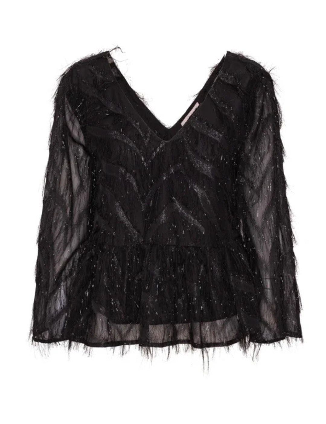 AV4258 Elina new blouse_999 Black_Packshot_0