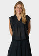159881 Jayla S Voile Top_Navy_Model_0