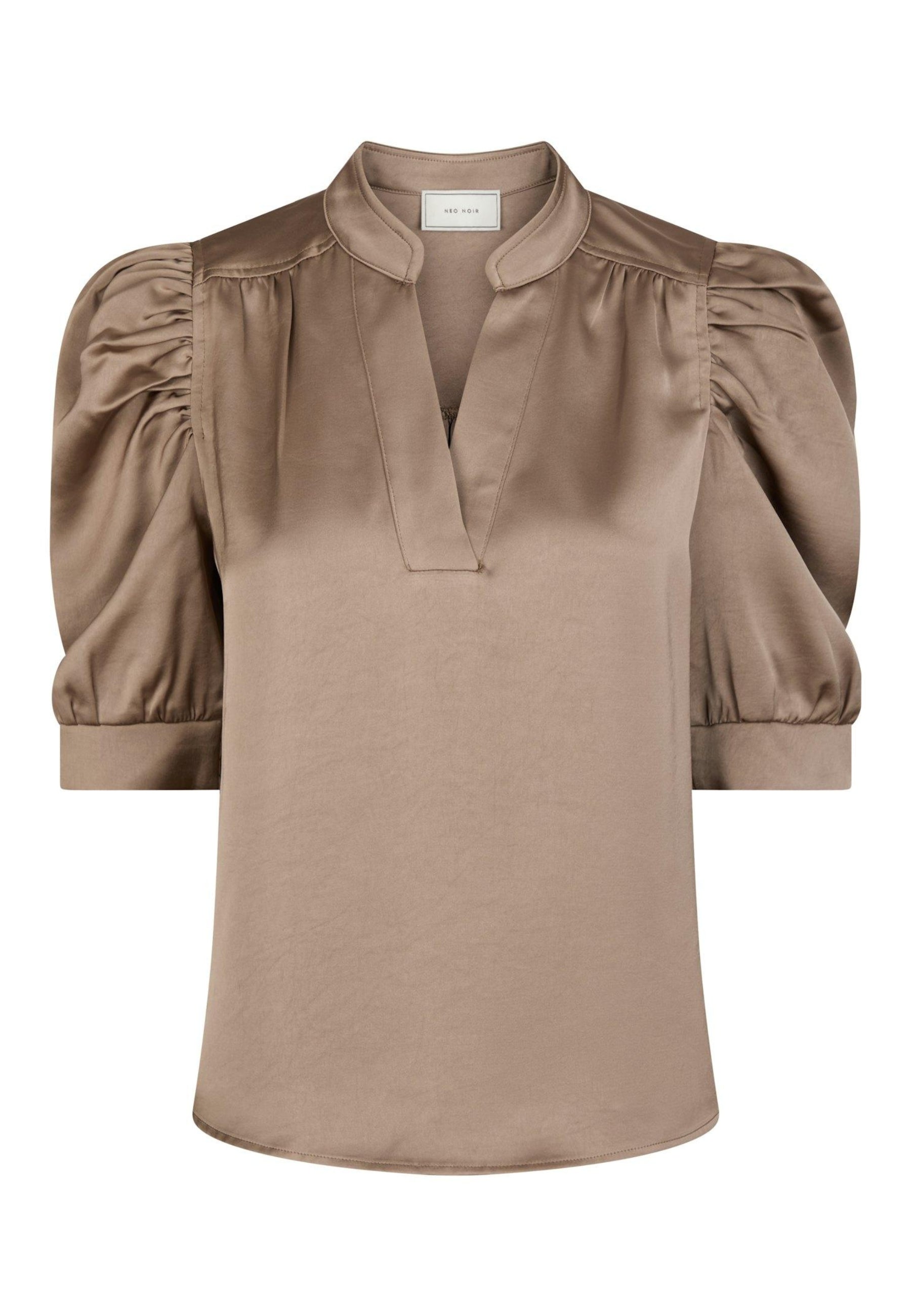 162590 Roella Heavy Sateen Blouse_Dark Taupe_Packshot_0
