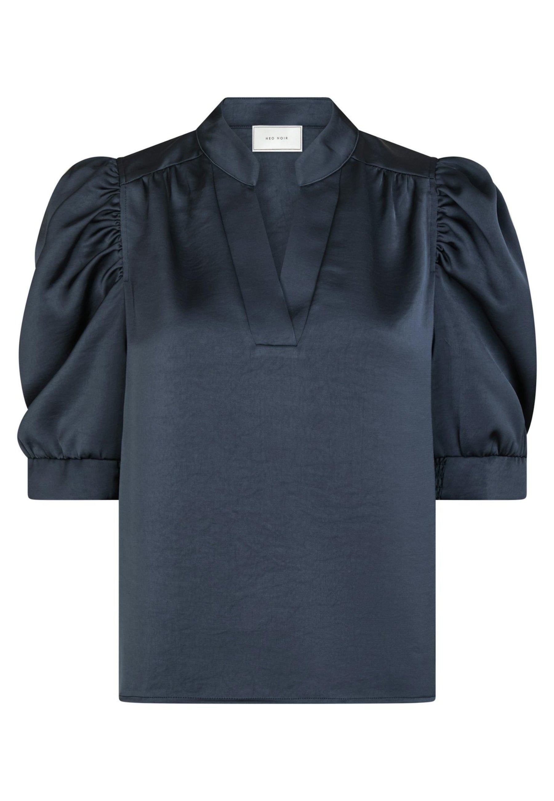 162590 Roella Heavy Sateen Blouse_Midnight Blue_Packshot_0