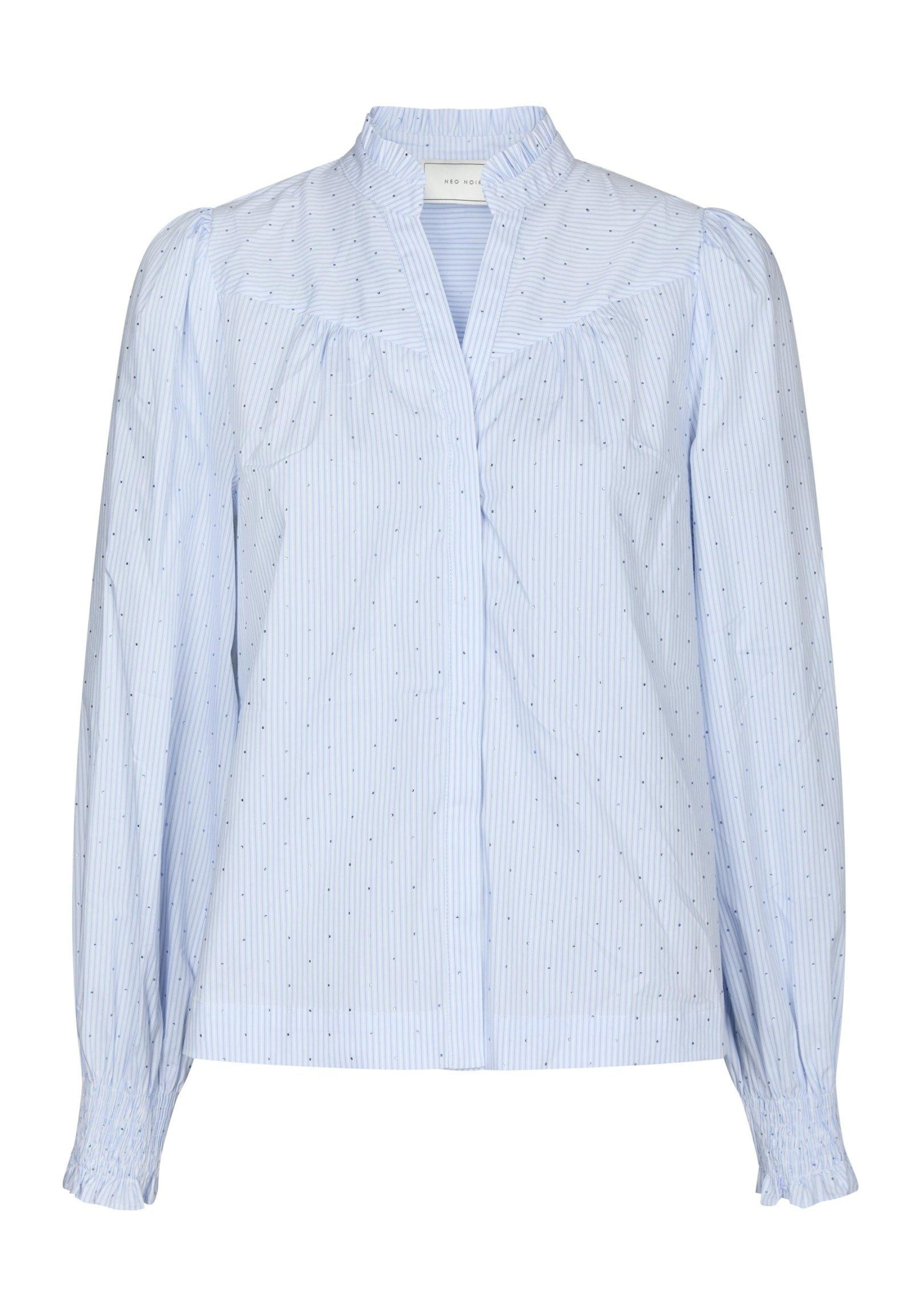 167292 Astrida Stripe Stone Blouse_Light Blue_Packshot_0