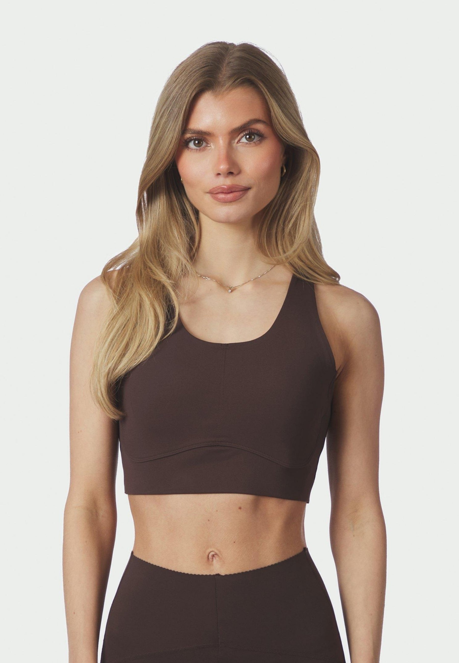 167130 Dutta Top_Chocolate Brown_Model_0