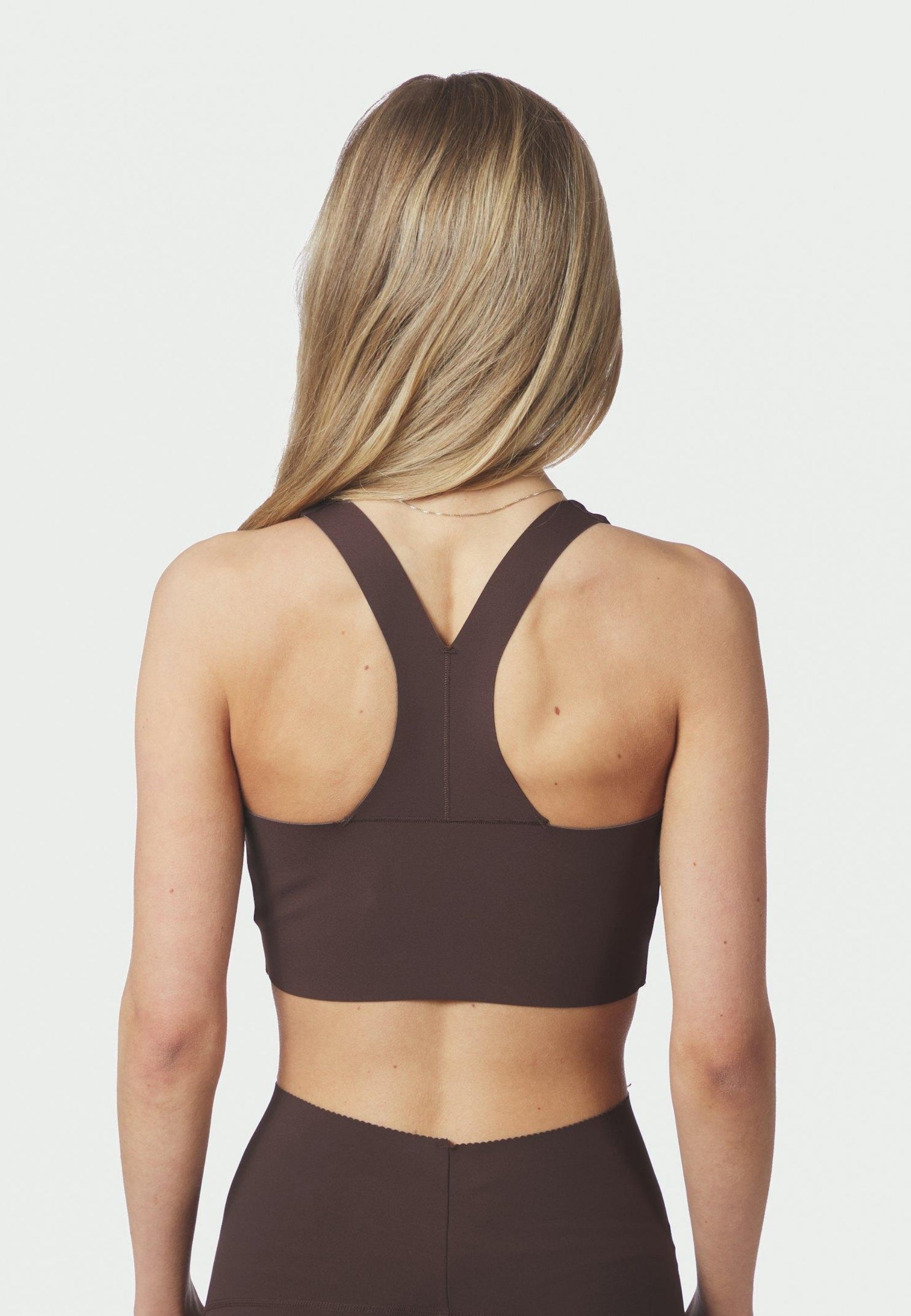 167130 Dutta Top_Chocolate Brown_Model_2