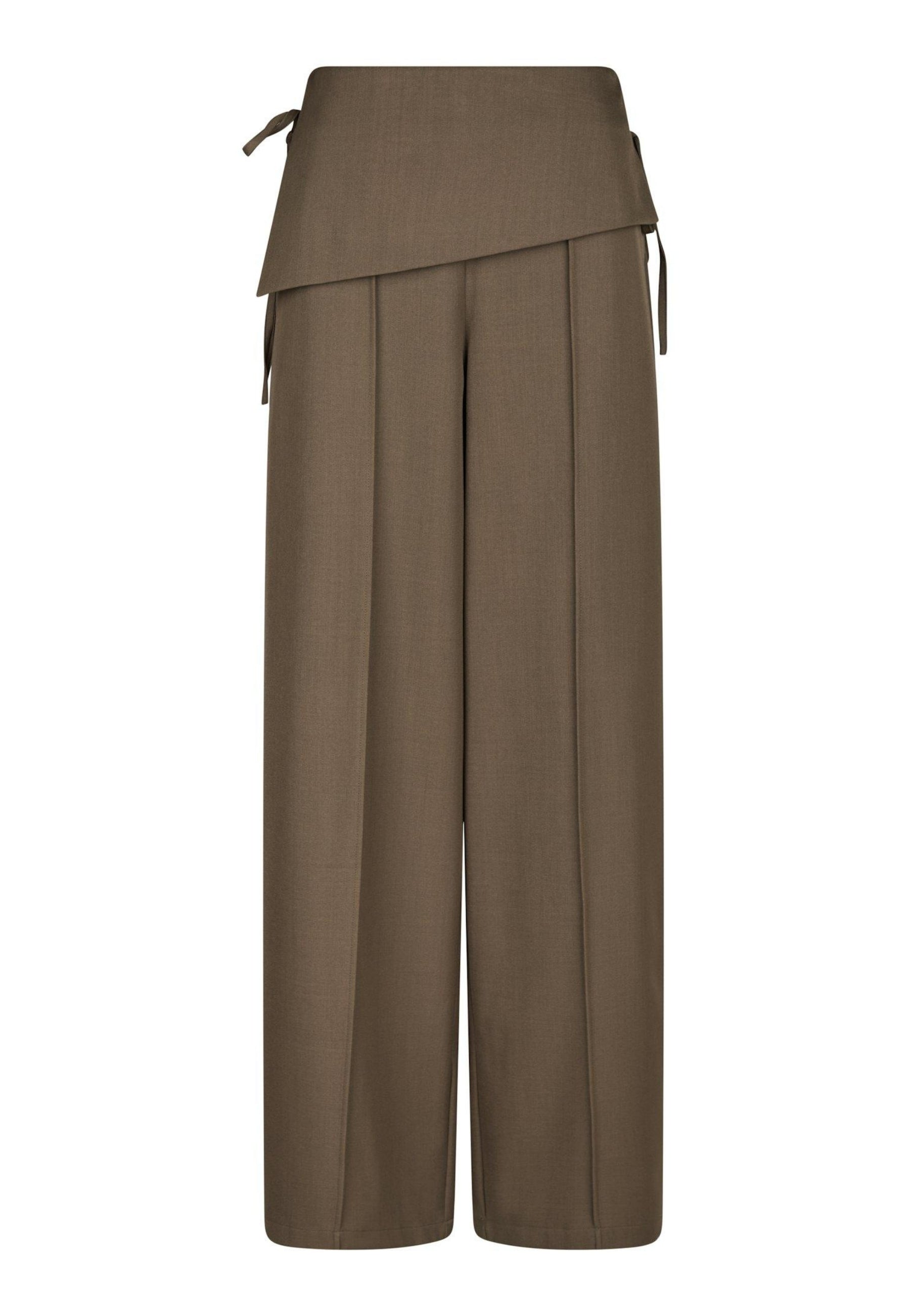 166168 Deani Fold Pants_Taupe_Packshot_0