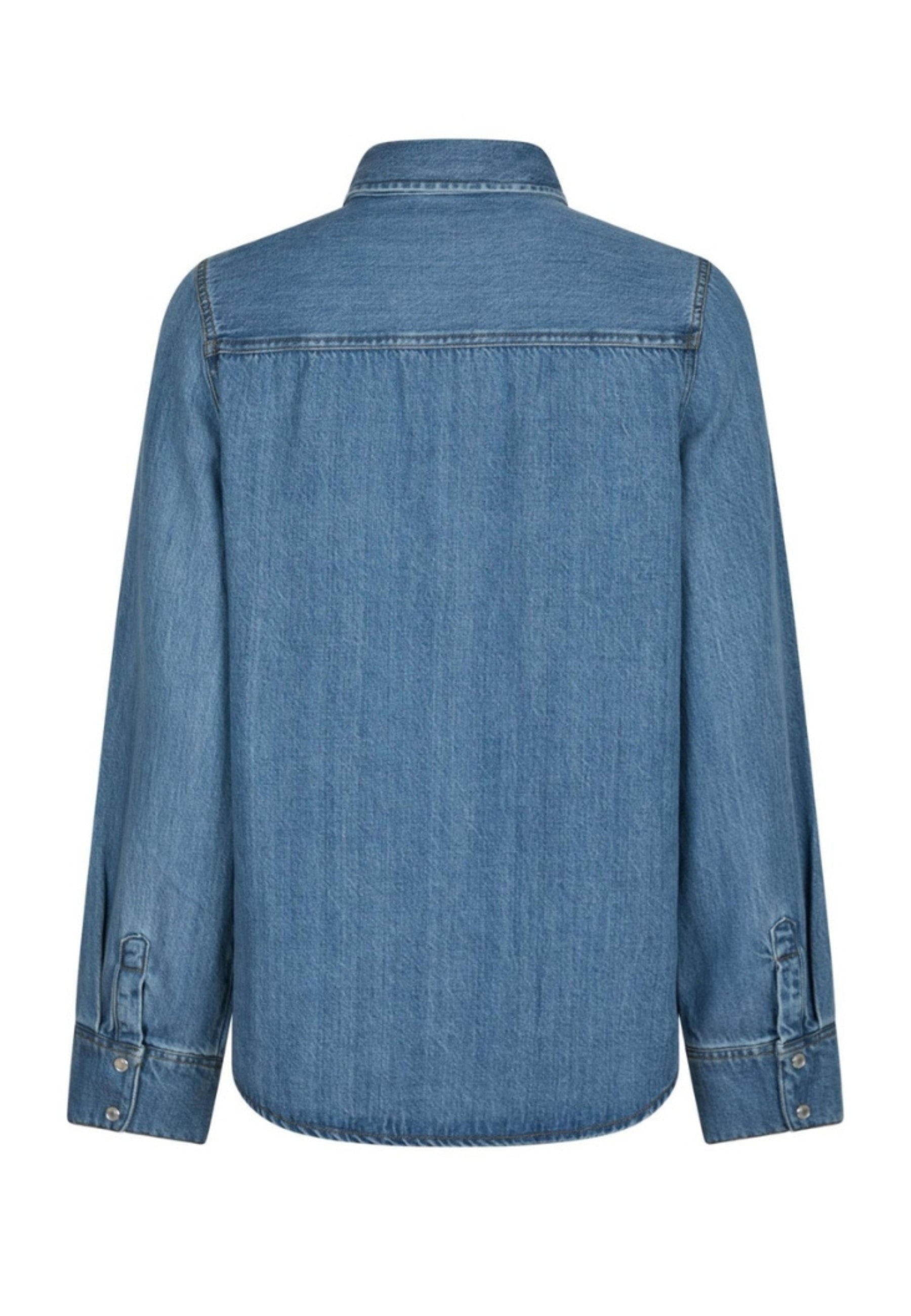 162889 Roger Denim Shirt_Vintage Blue_Packshot_1