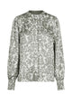 159734 Kala Flower Blur Blouse_Dusty army_Packshot_0
