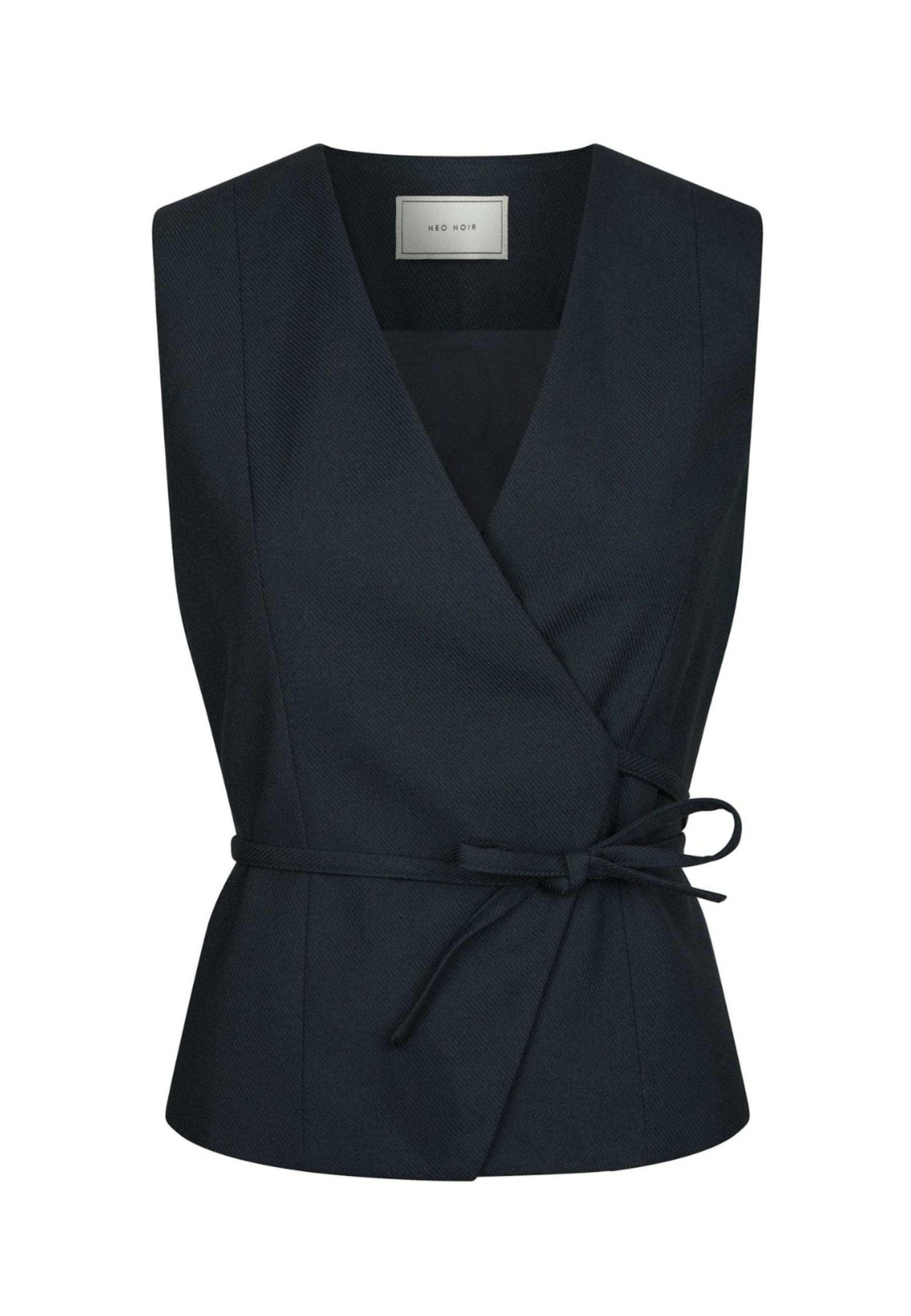 165293 Samara Melange Waistcoat_Navy_Packshot_0