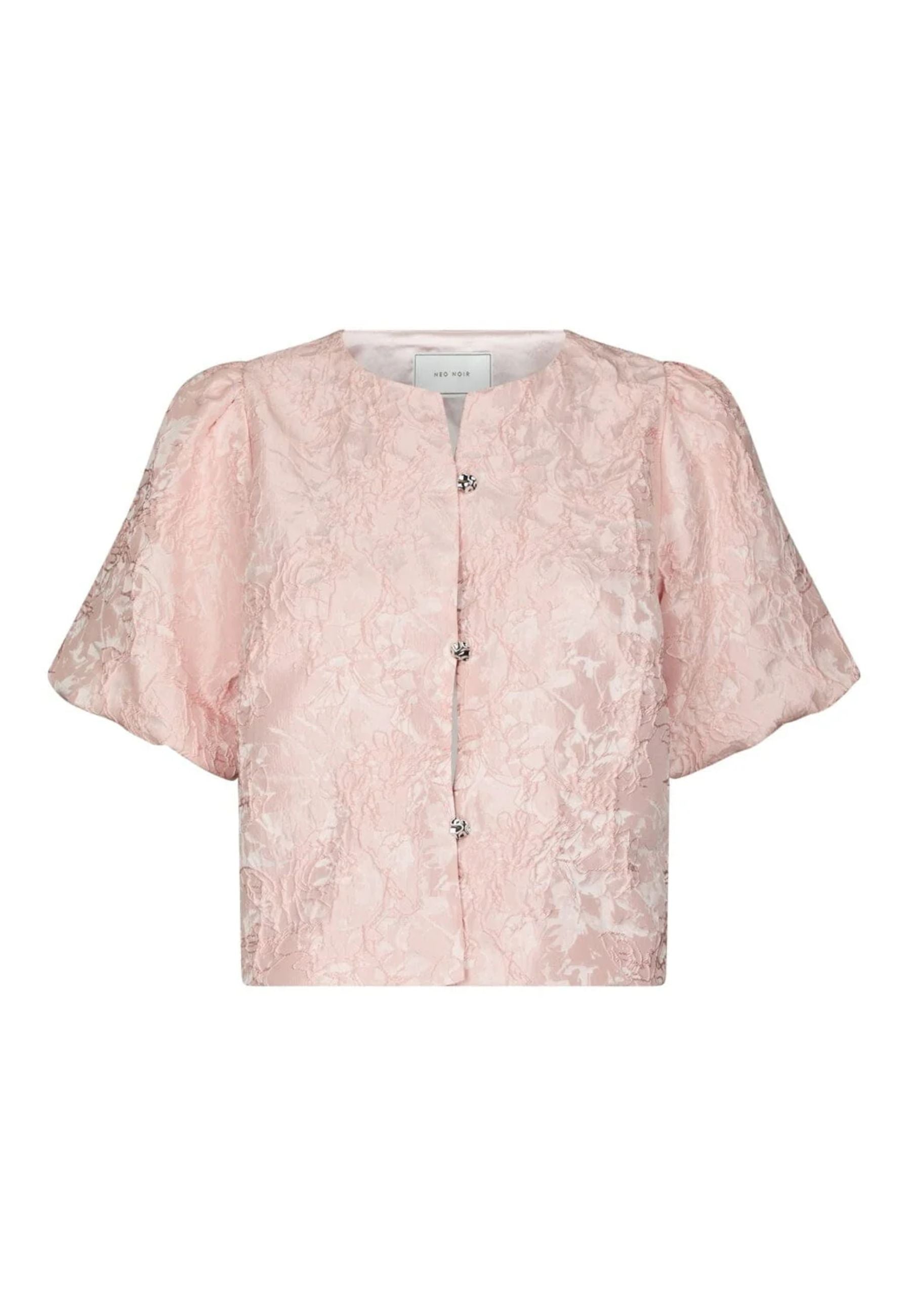 168844 Aisa Soft Brocade Blouse_Light pink_Packshot_0