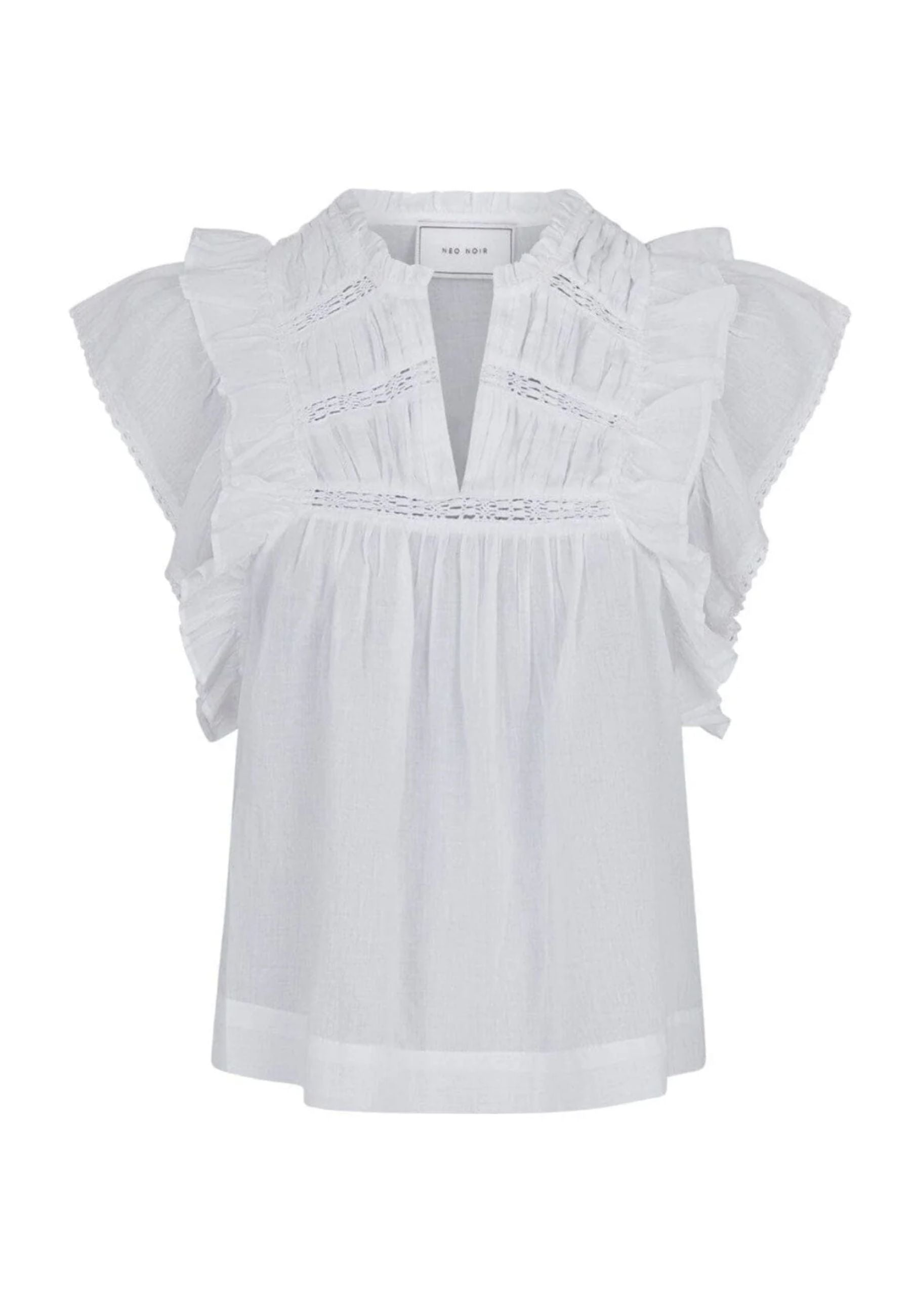 159881 Jayla S Voile Top_White_Packshot_0