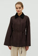 168655 Sempler Canvas Jacket_Dark Brown_Model_0