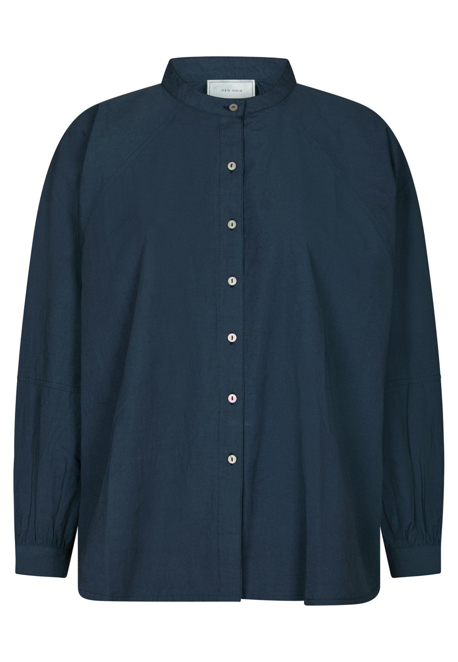 168066 Solane C Poplin Shirt_Navy_Packshot_0