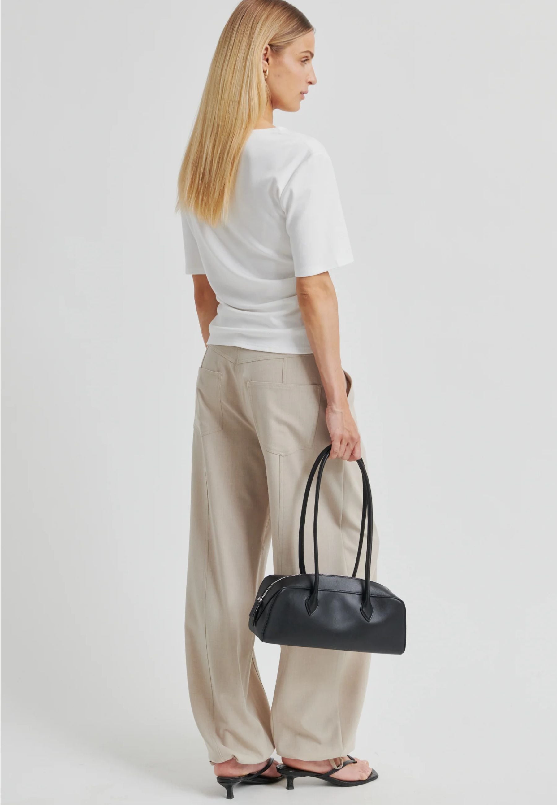 60433 Ulina Drape Tee_White_Model_4