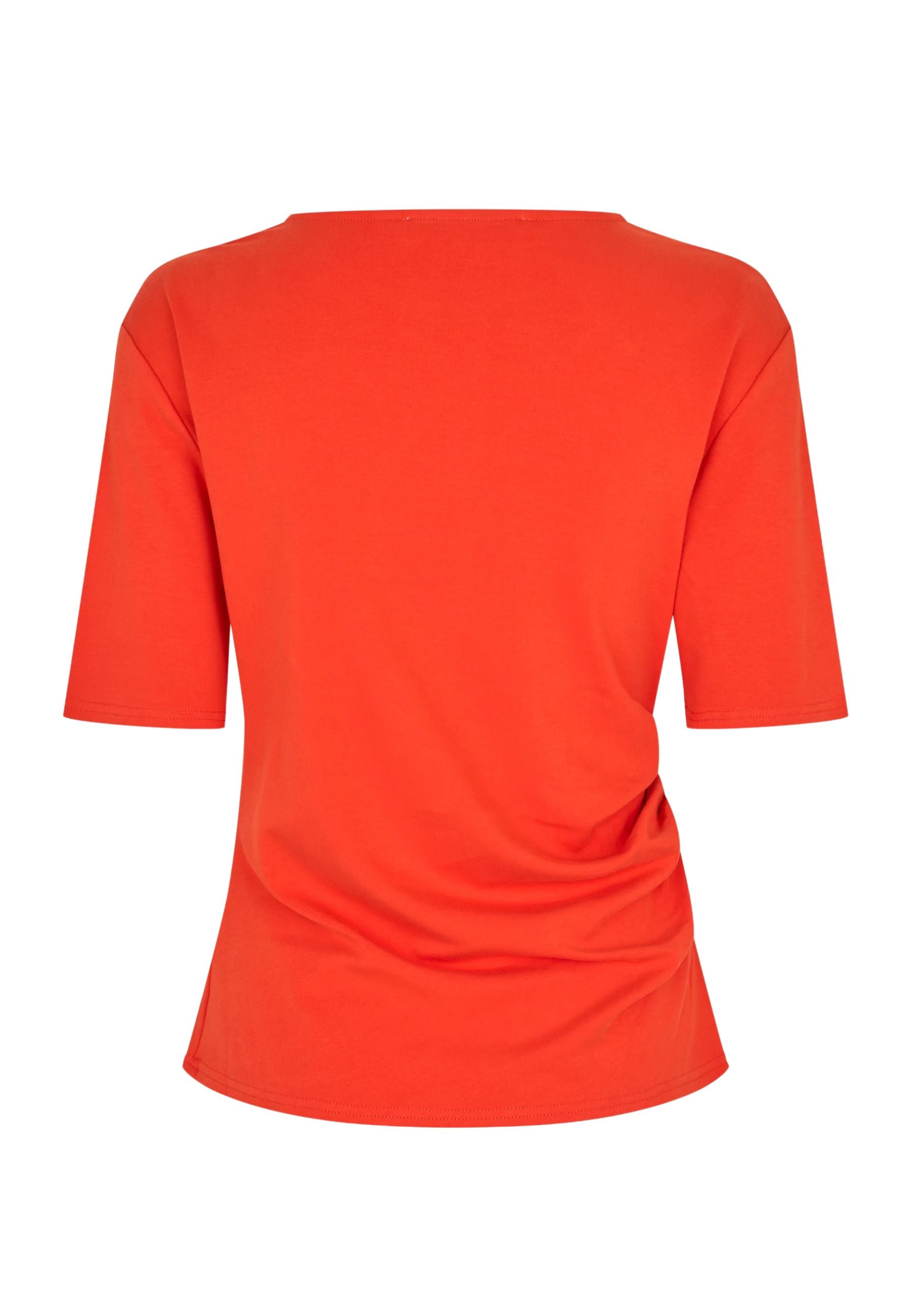 60433 Ulina Drape Tee_Poinciana_Packshot_1