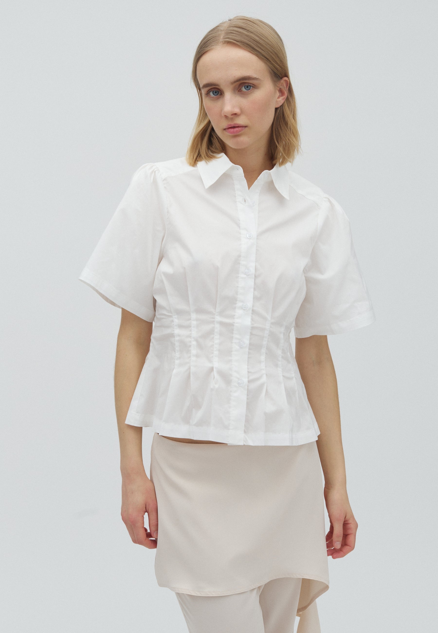 168932 Galara Poplin Shirt_White_Model_0