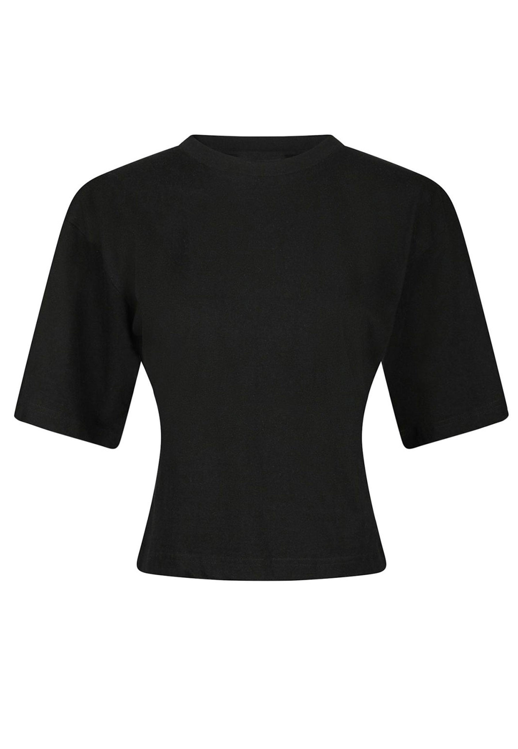 168650 Tasha Boxy Tee_Black_Packshot_0