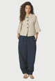 168368 Prina C Poplin Pants_Navy_Model_0