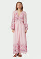 164828 Silfi Flower Print Dress_Dusty Rose_Model_0