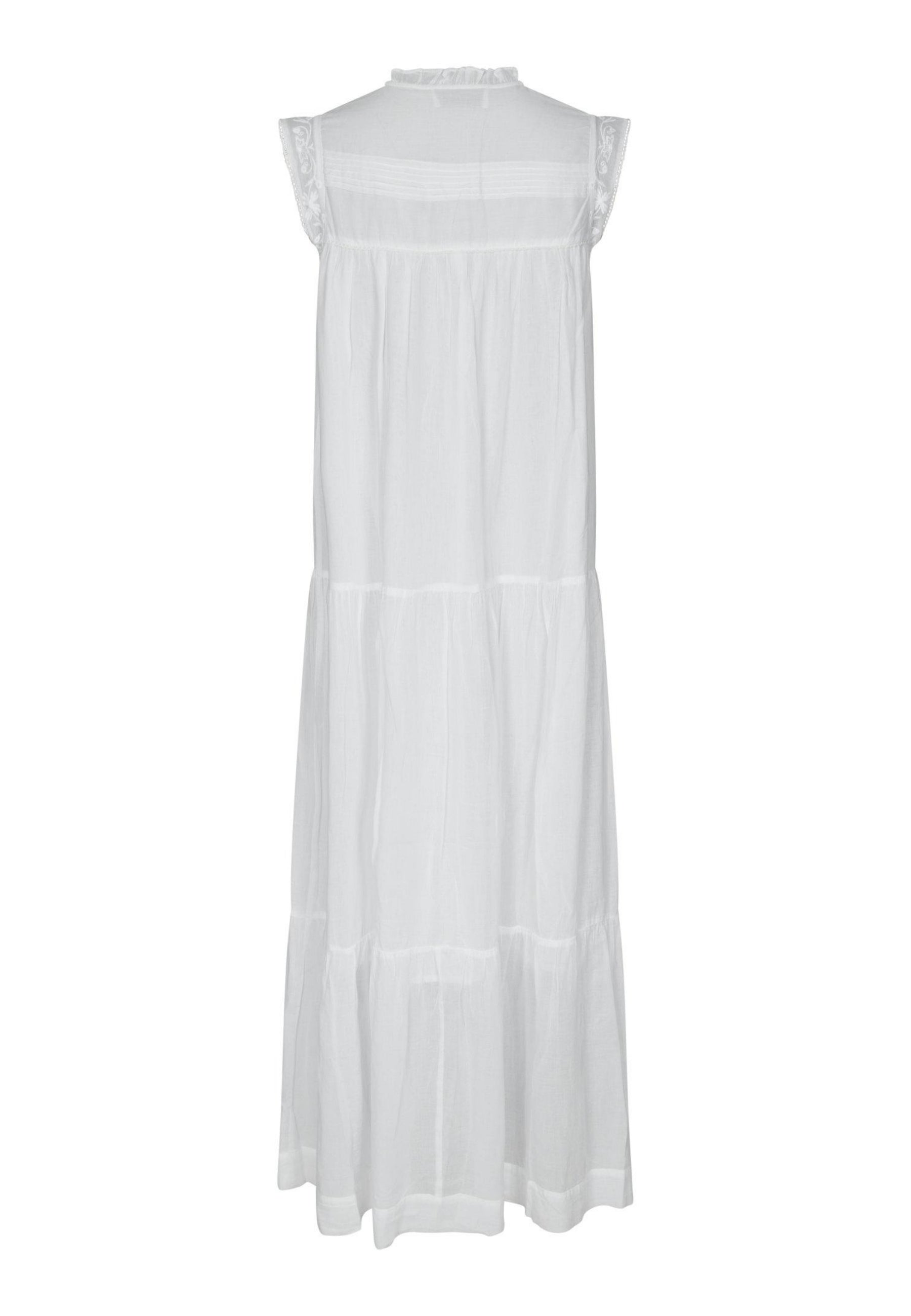 169064 Veana S Voile Maxi Dress_White_Packshot_1