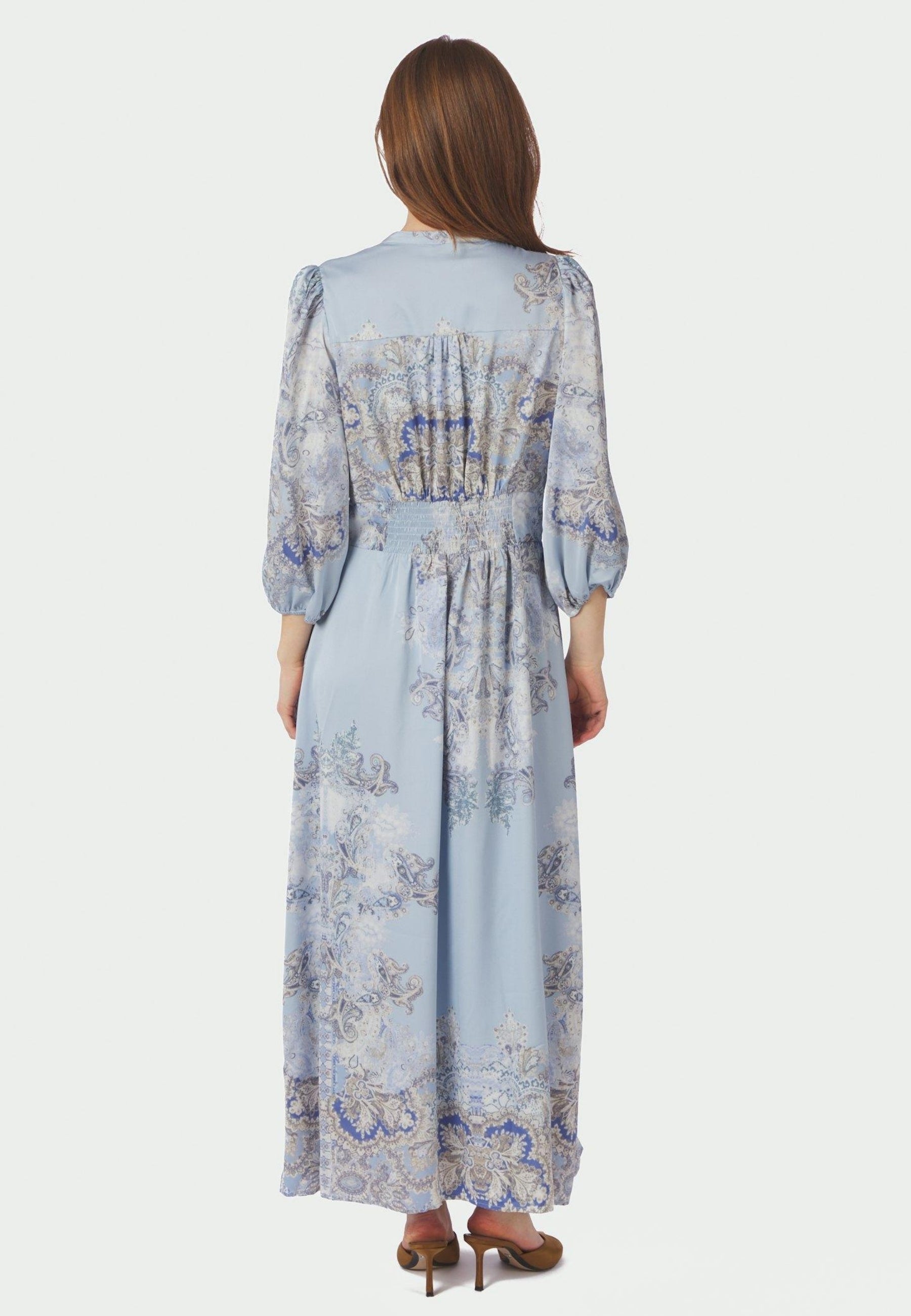 165339 Stellar Artist Paisley Dress_Light Blue_Model_2