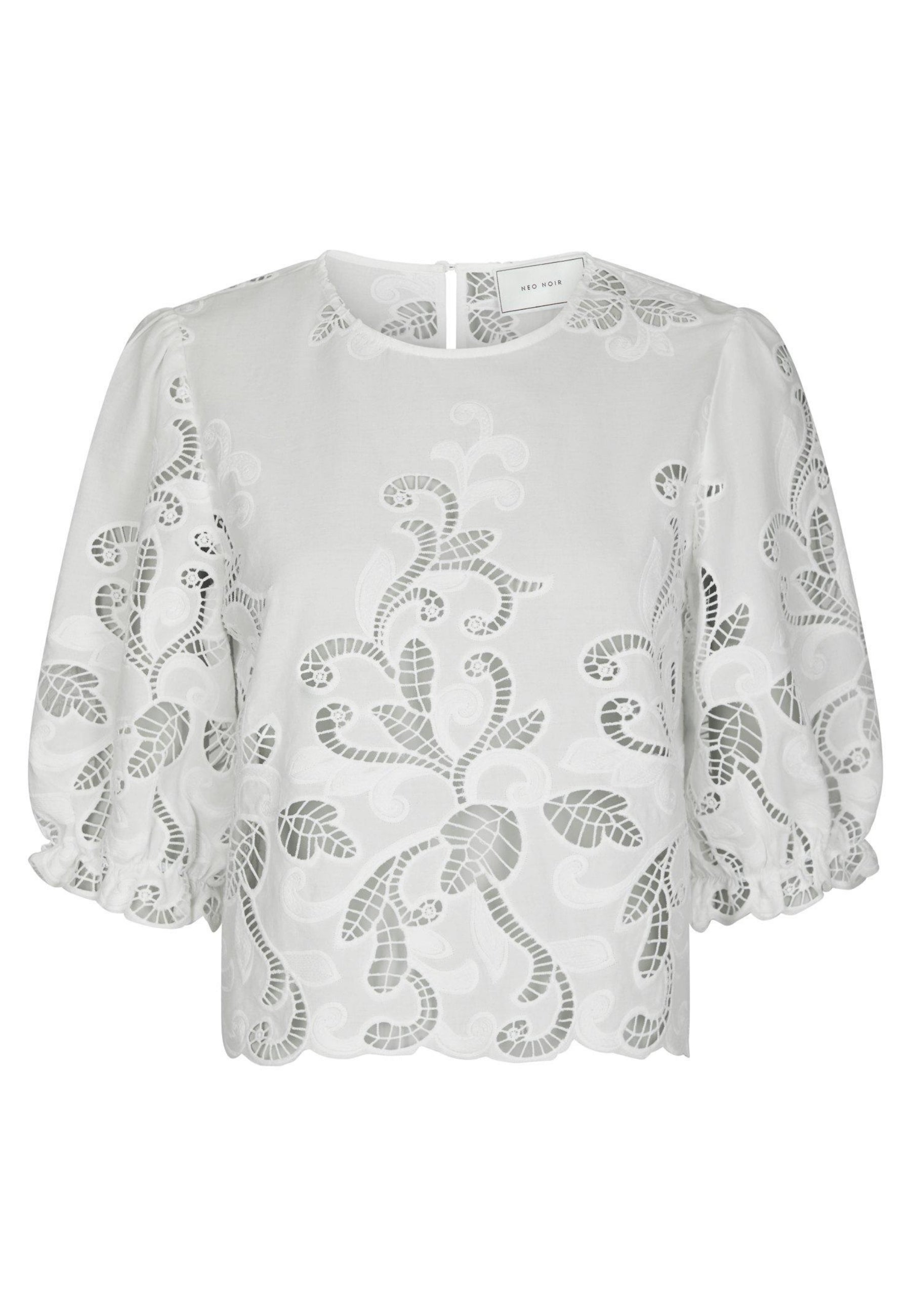 167834 Fia Embroidery Blouse_White_Packshot_0