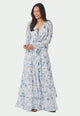169060 Morris Fleur Skirt_Blue Floral_Model_0