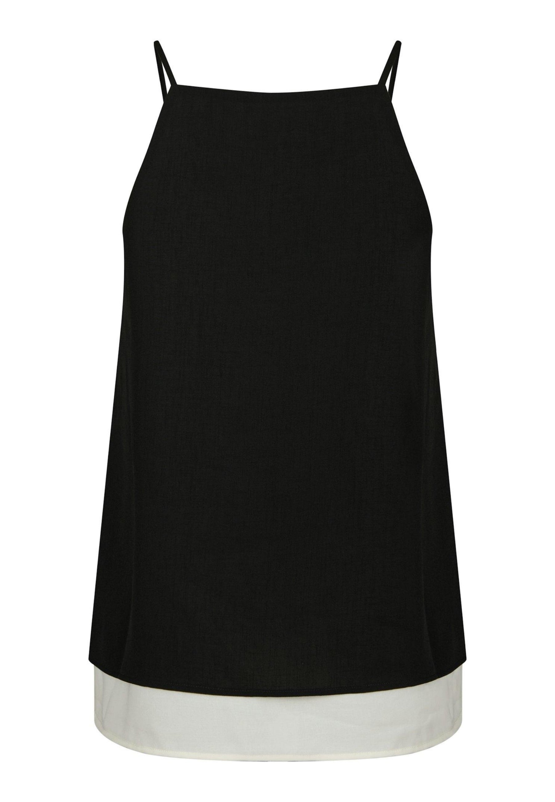 168485 Toril Chiffon Top_Black_Packshot_0