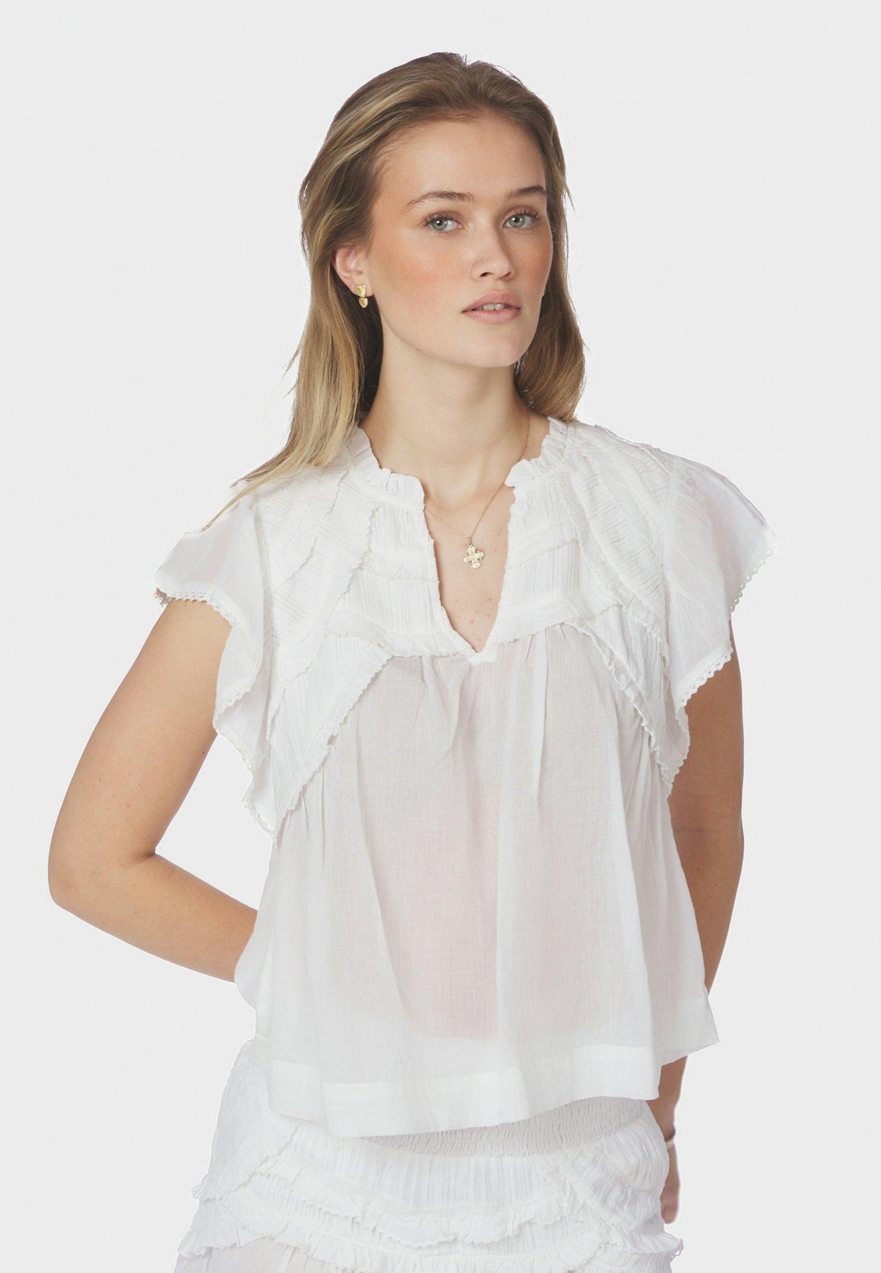 169327 Fayler S Voile Top_White_Model_0