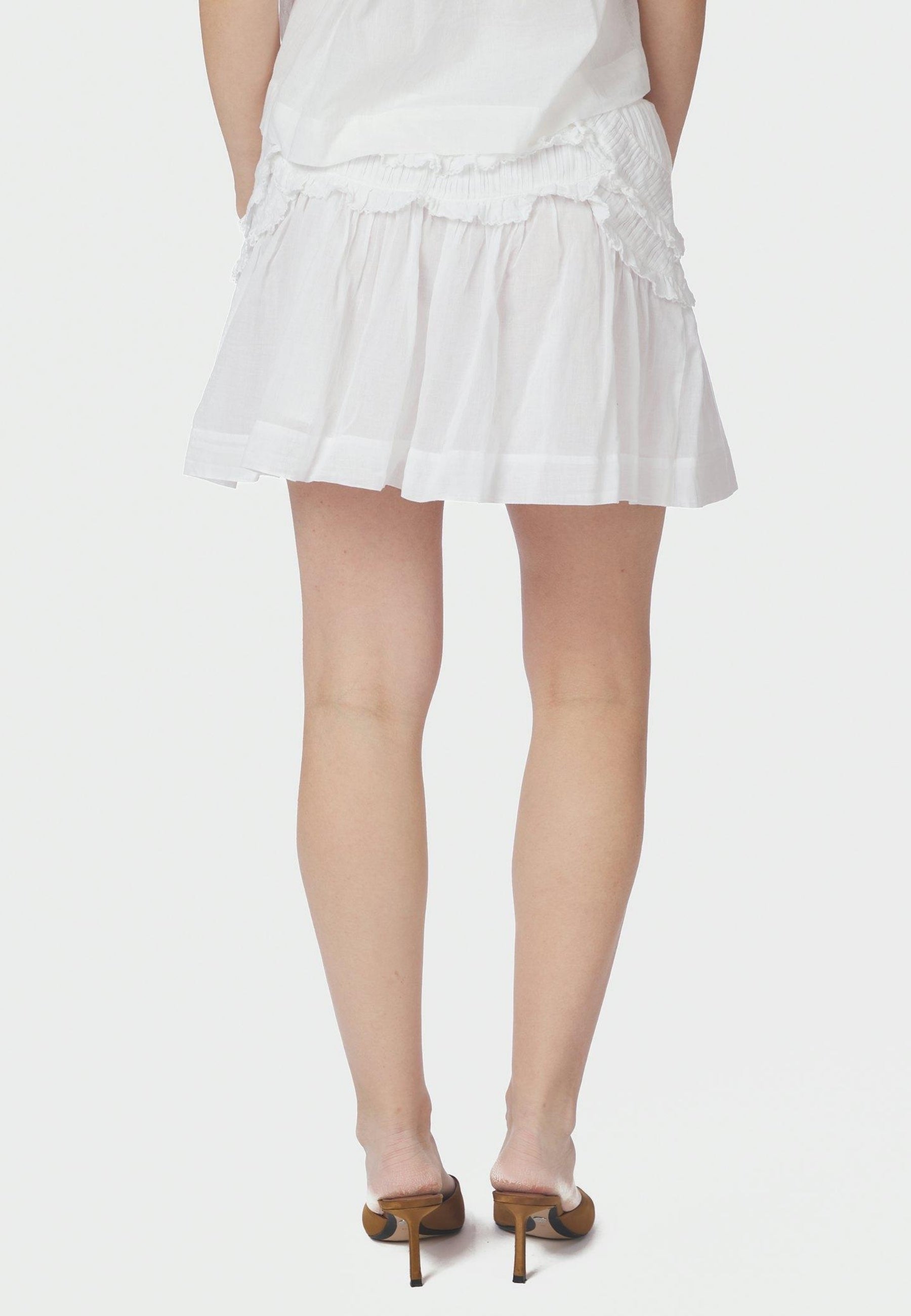 168897 Maliah S Voile Skirt_White_Model_3