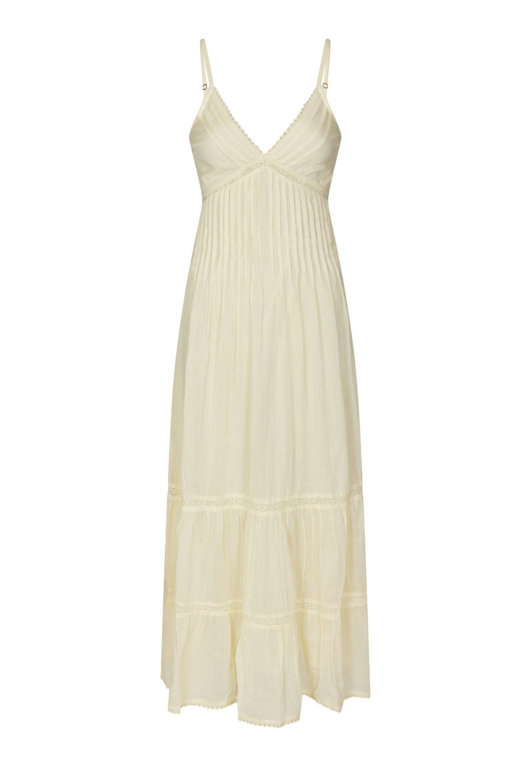 169065 Elorie S Voile Dress_Butter Yellow_Packshot_0