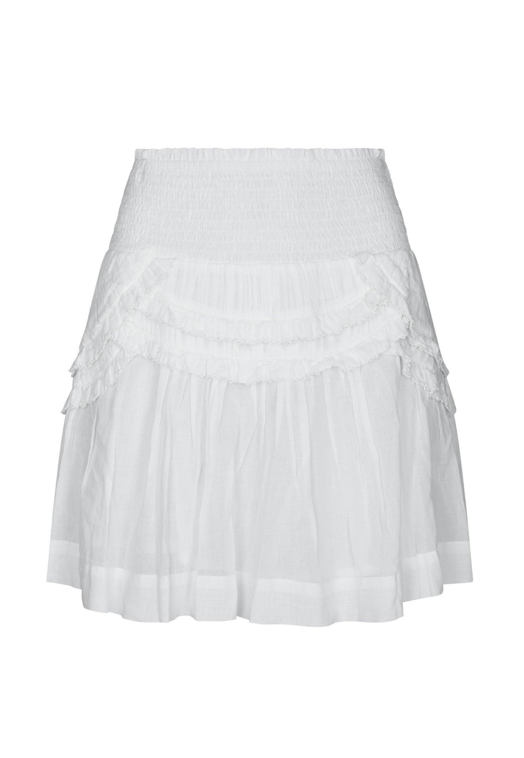 168897 Maliah S Voile Skirt_White_Packshot_0